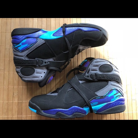 Jordan 8 “Aqua” with OG box and receipt - Picture 2 of 5